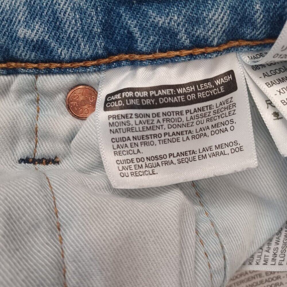 Vintage 90s Levi's 512 Straight Leg Jeans Light Wash Size 30x30 EVC - Picture 14 of 14